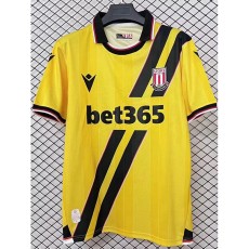 2025/26 Stoke City 3RD Yellow Fans Soccer jersey
