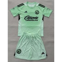 2025/26 Club America GKG Aqua Fans Kids Soccer jersey