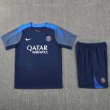 2025/26 PSG Dark Blue Training Shorts Suit
