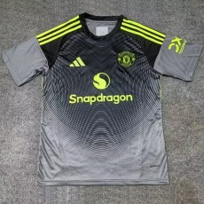 2025/26 Man Utd GKR Gray Fans Soccer jersey