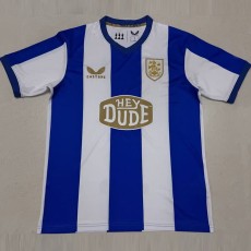2025/26 Huddersfield Town Home Blue Fans Soccer jersey