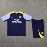 2025/26 A MAD Dark Blue Training Shorts Suit