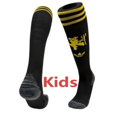 足球袜子 2025/26 Man Utd Kids 3RD Kids Soccer Socks