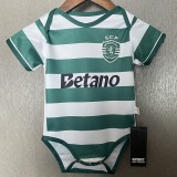 2025/26 Sporting Lisbon Home Green Baby Jersey
