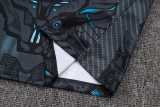 2025/26 Napoli Gray Half Pull Tracksuit
