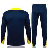 2025/26 A MAD Dark Blue Half Pull Tracksuit