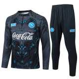 2025/26 Napoli Gray Half Pull Tracksuit