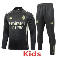 2025/26 R MAD Gray Kids Half Pull Tracksuit