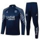 2025/26 PSG Dark Blue Half Pull Tracksuit