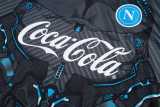 2025/26 Napoli Gray Half Pull Tracksuit