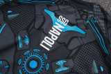 2025/26 Napoli Gray Half Pull Tracksuit