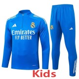 2025/26 R MAD Blue Kids Half Pull Tracksuit