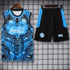 2025/26 Napoli Blue Training Shorts Suit