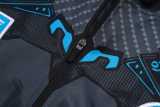 2025/26 Napoli Gray Kids Half Pull Tracksuit