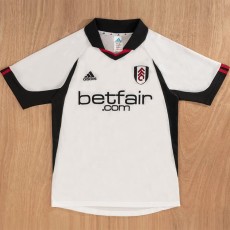 2002/03 Fulham Home White Retro Soccer jersey