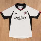 2002/03 Fulham Home White Retro Soccer jersey