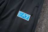 2025/26 Napoli Blue Kids Half Pull Tracksuit