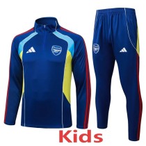 2025/26 ASN Dark Blue Kids Half Pull Tracksuit