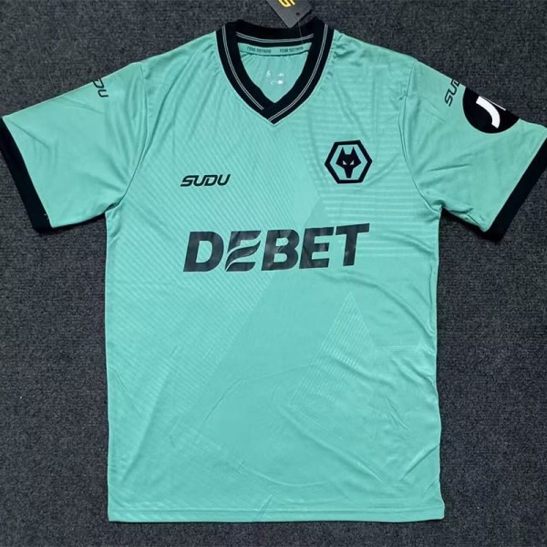 2025/26 Wolves Away Green Fans Soccer jersey