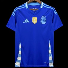 2024 Argentina Away Blue Fans Soccer jersey