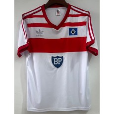 1983/84 Hamburger SV Home White Retro Soccer jersey