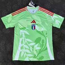 2025 Italy Away Green Fans Soccer jersey