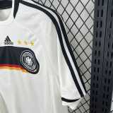 2008 Germany Home White Retro Soccer jersey
