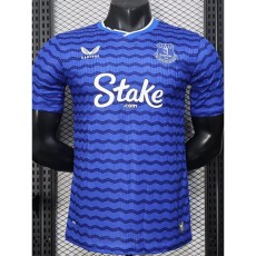 [PLAYER] 2025/26 Everton Home Blue Player Soccer jersey
