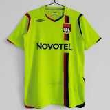 2008/09 Lyon Away Green Retro Soccer jersey