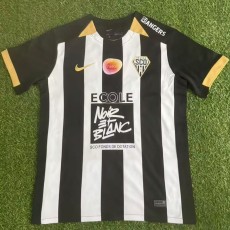 2025/26 Angers SCO Home Black Fans Soccer jersey