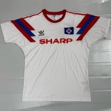 1990/91 Hamburger SV Home White Retro Soccer jersey