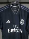 [PLAYER] 2018/19 R MAD Away Dark Blue Retro Player Soccer jersey
