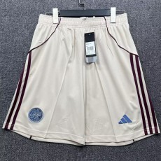 2025/26 Ajax 3RD White Fans Soccer Shorts