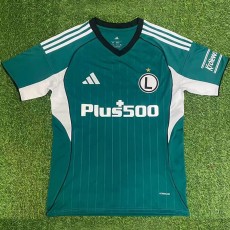 2025/26 Legia Warsaw Away Green Fans Soccer jersey