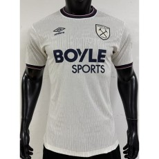 [PLAYER] 2025/26 West Ham Away White Player Soccer jersey