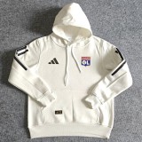 2025/26 Lyon White Hoody