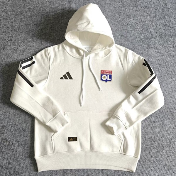 2025/26 Lyon White Hoody