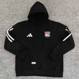 2025/26 Lyon Black Hoody
