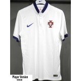 [PLAYER] 2014 Portugal Away White Retro Player Soccer jersey