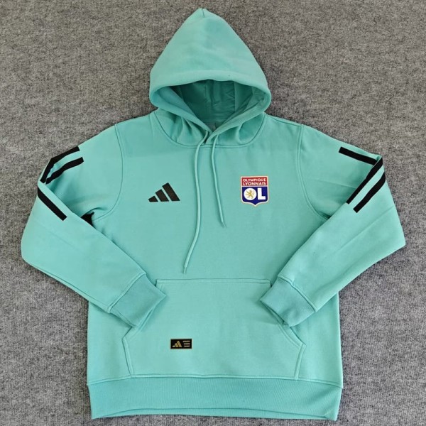 2025/26 Lyon Light Green Hoody