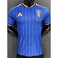 [PLAYER] 2025 Italy Home Blue Player Soccer jersey