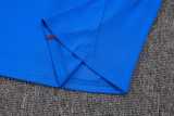 2025/26 Man Utd Blue Training Shorts Suit