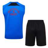 2025/26 Man Utd Blue Training Shorts Suit