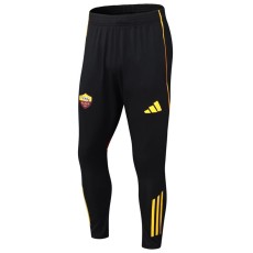 2025/26 Roma Black Half Pull Training Pants