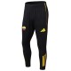 2025/26 Roma Black Half Pull Training Pants