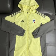 2025 Italy Yellow Windbreaker