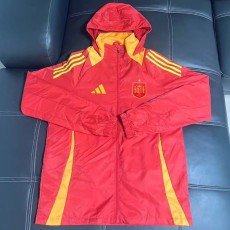 2025 Spain Red Windbreaker