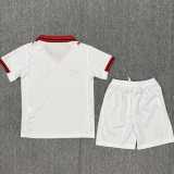 2025/26 SC Braga Away White Fans Kids Soccer jersey