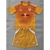 2025/26 Leeds United GKO Orange Fans Kids Soccer jersey