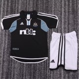 2000/01 Newcastle Away Black Retro Kids Soccer jersey